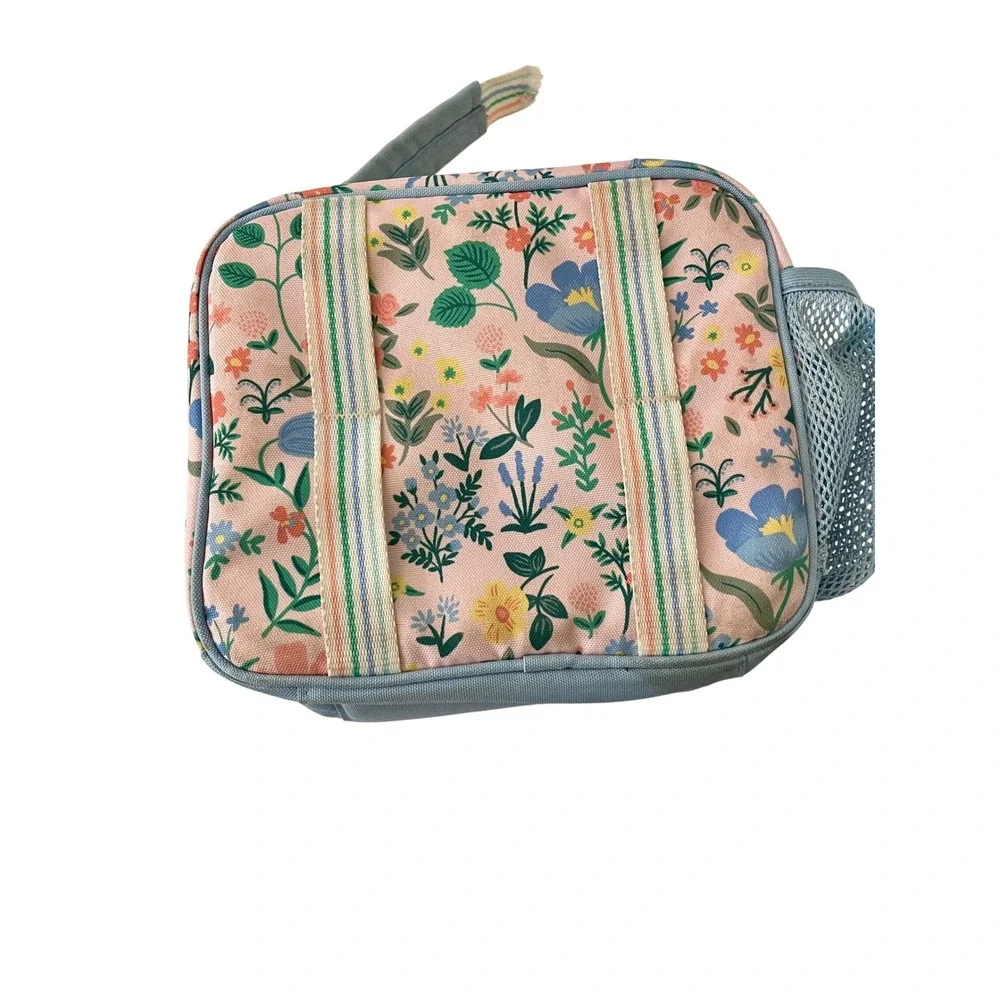 Pottery Barn Kids X Rifle Paper Co Bramble Fields EDEN Lunch Box Handle Defect
